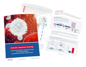 Brochure immunology testing_Immune response assays for pharmaceutical and dermocosmetic applications